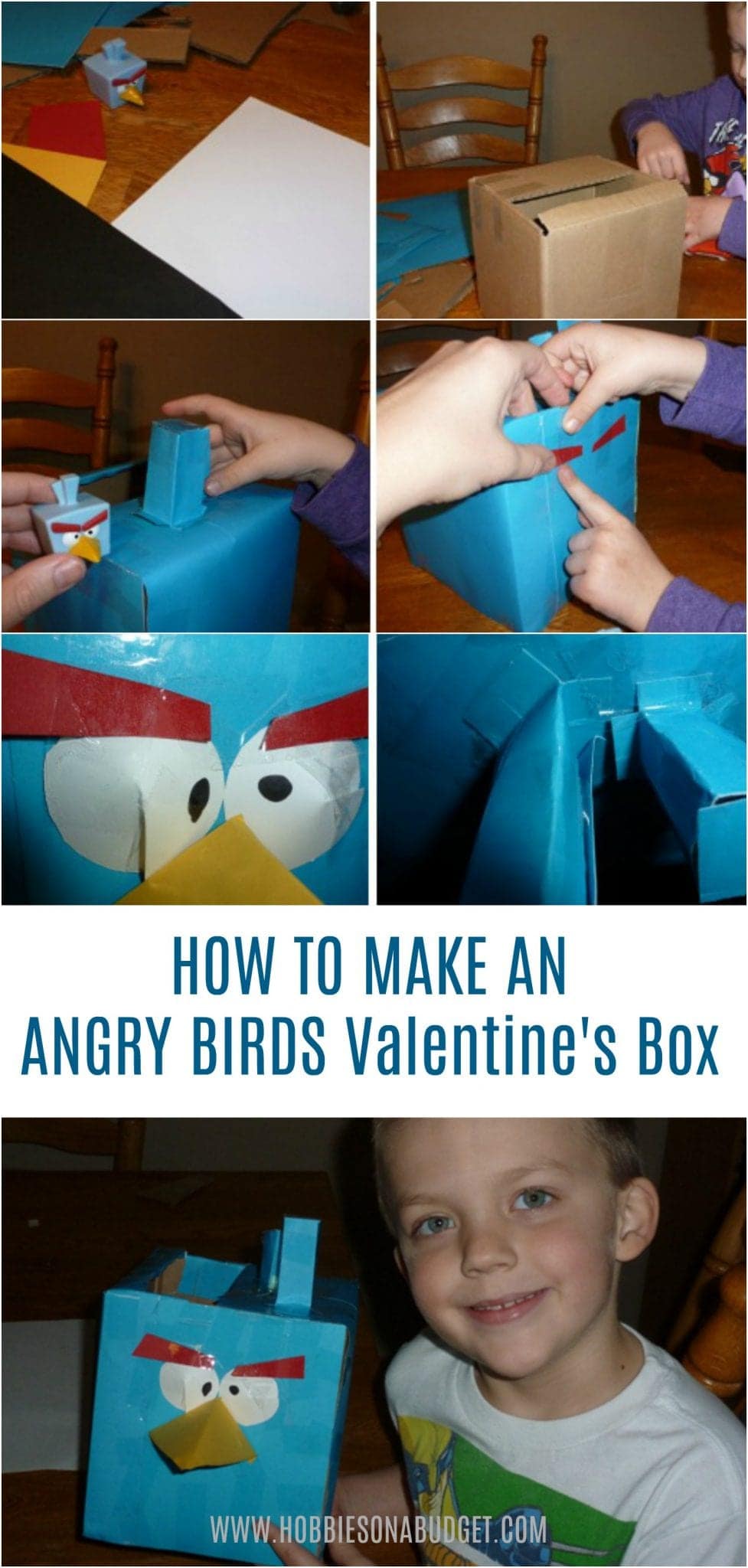 How to make an Angry Birds Valentine Box