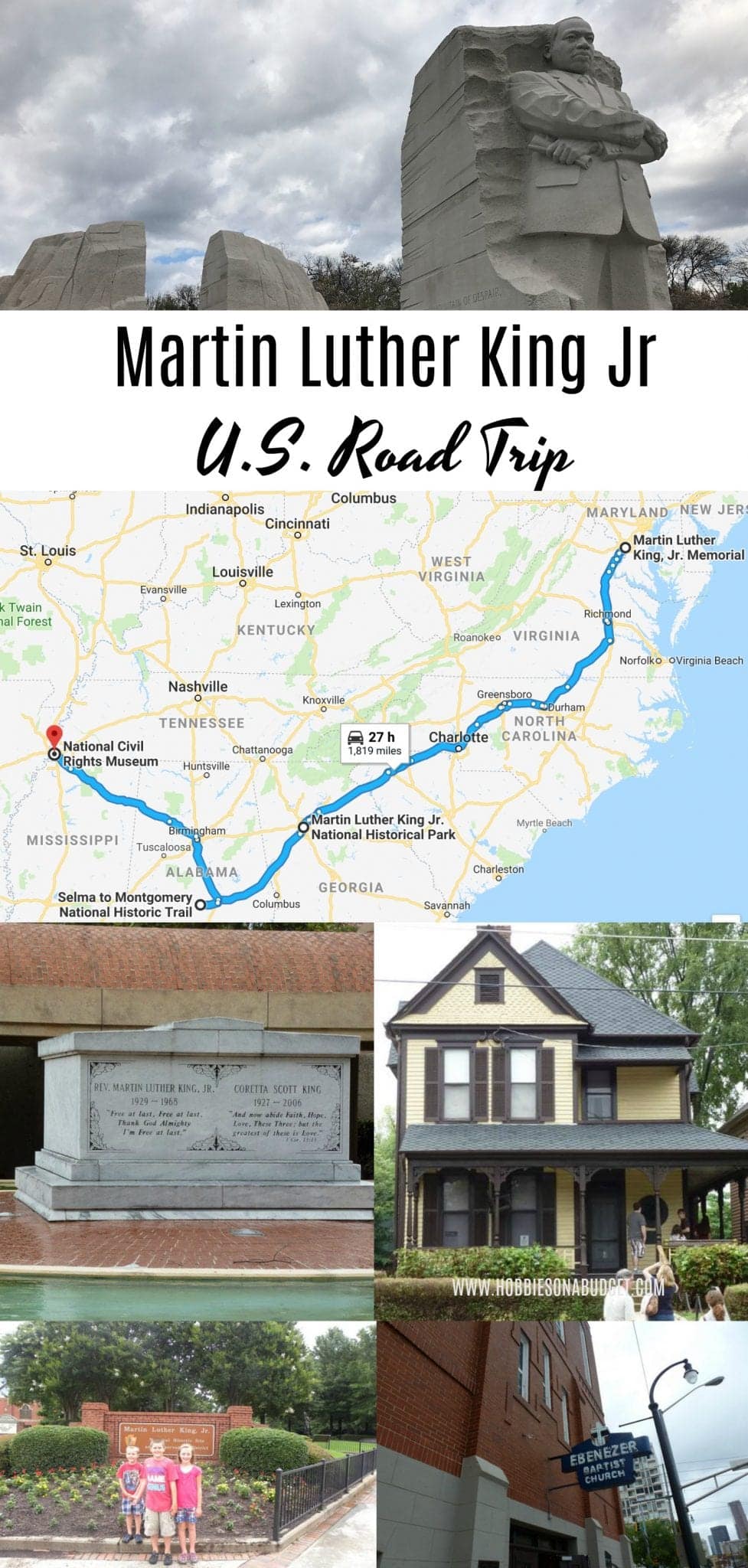 Martin Luther King Jr US Landmark Tour