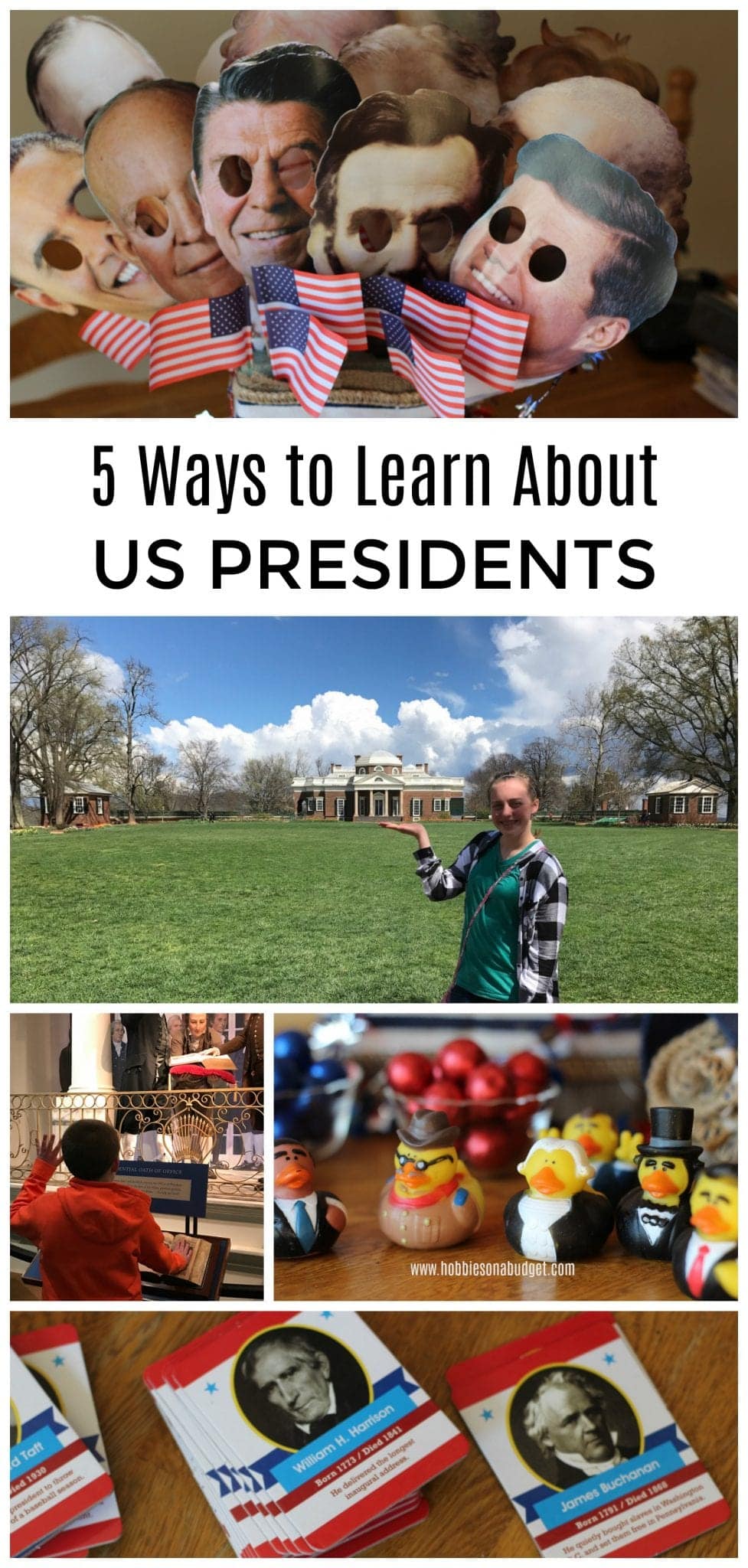 5 Ways to Learn about US Presidents